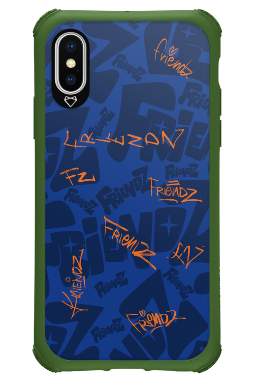 FRIENDZ Blue - Apple iPhone XS