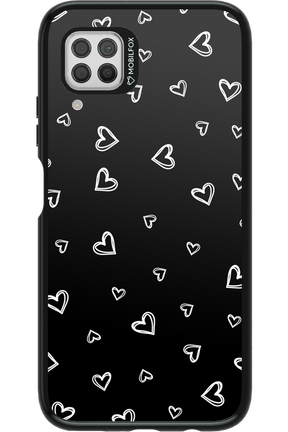 Monochrome Hearts 2.0 - Huawei P40 Lite