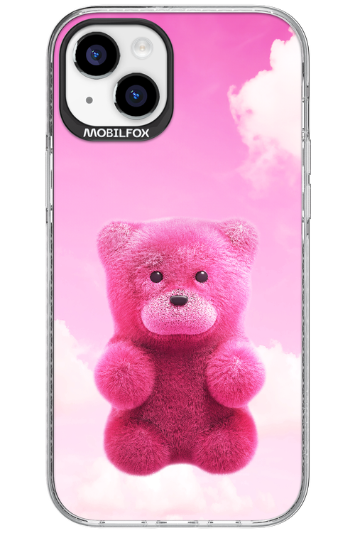 Pinky Bear Clouds - Apple iPhone 15 Plus