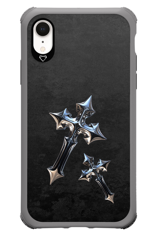 Chrome Crosses - Apple iPhone XR