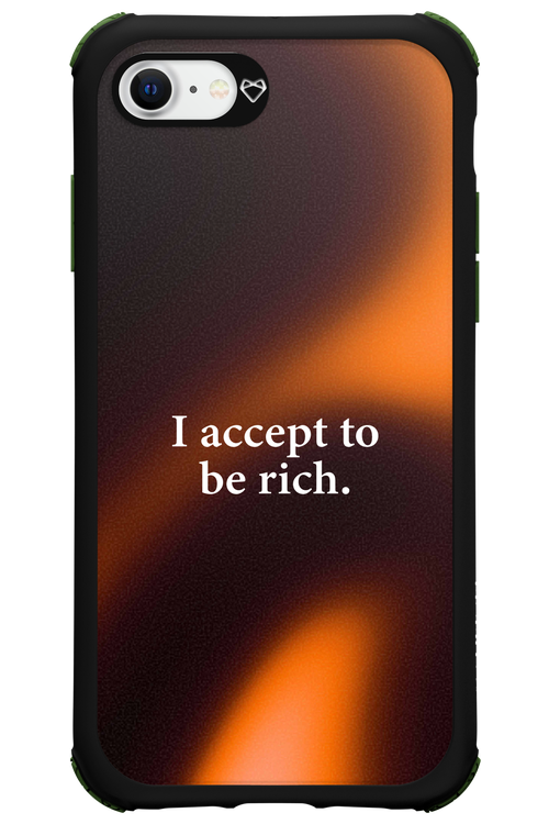 I accept to be rich - Apple iPhone 7