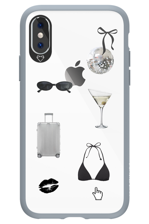 Silver Summer - Apple iPhone XS
