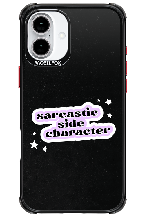 Sarcastic Black - Apple iPhone 16 Plus