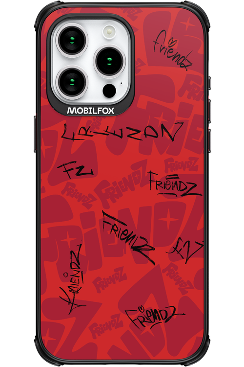 FRIENDZ Red - Apple iPhone 15 Pro Max