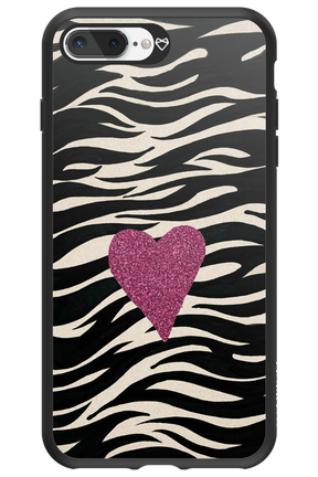 Zebra Heart 2.0 - Apple iPhone 8 Plus
