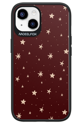 Burgundy Stars - Apple iPhone 14