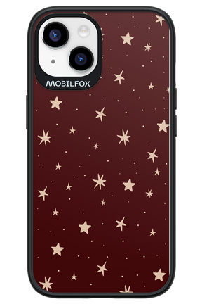 Burgundy Stars - Apple iPhone 14