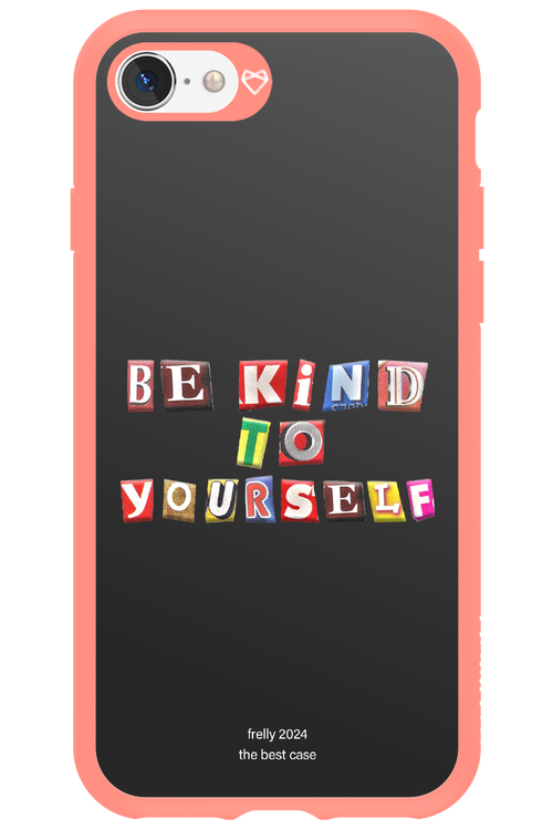 Be Kind To Yourself Black - Apple iPhone SE 2022