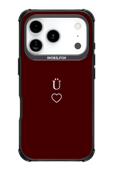 U Burgundia II 2.0 - Apple iPhone 17 Pro