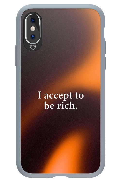 I accept to be rich - Apple iPhone XS