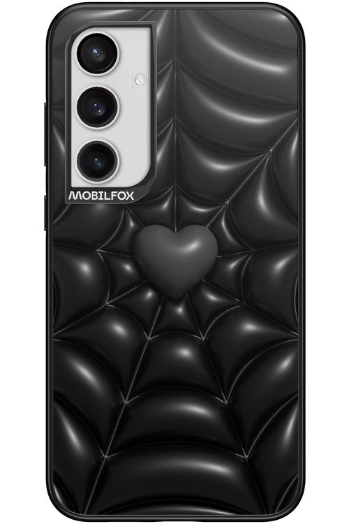 Black Spider Heart - Samsung Galaxy S24+