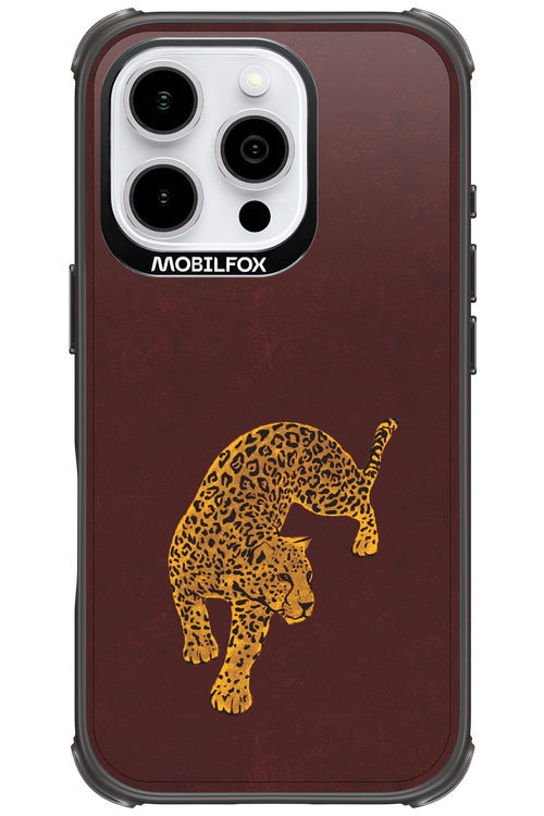 Burgundy Leopard - Apple iPhone 16 Pro