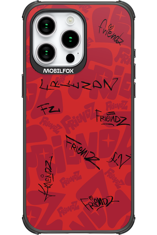 FRIENDZ Red - Apple iPhone 15 Pro Max