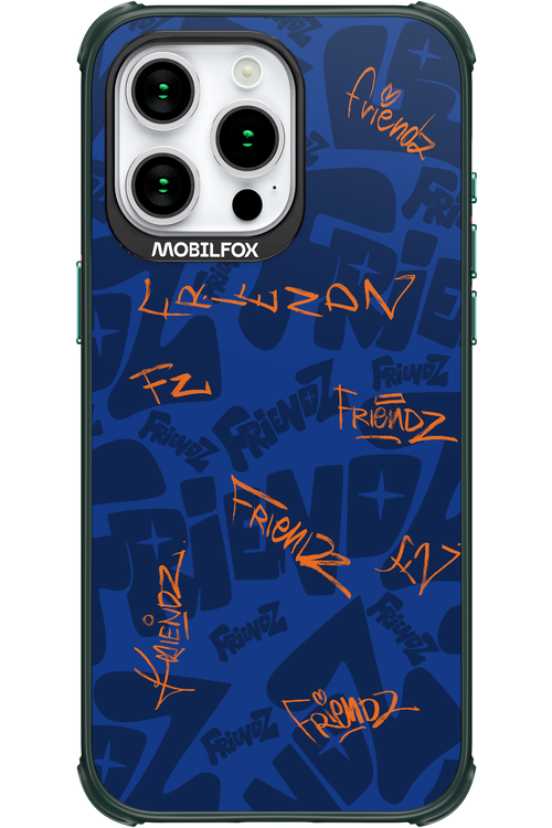 FRIENDZ Blue - Apple iPhone 15 Pro Max