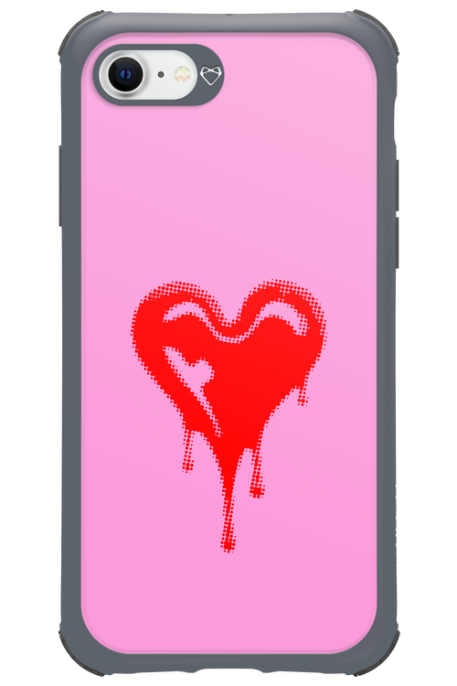 Heart Pink - Apple iPhone 7