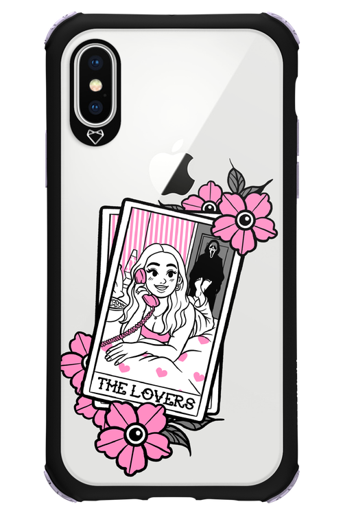 The Spooky Lovers (Transparent) - Apple iPhone X