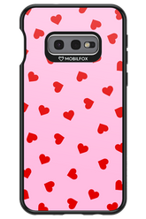 Sprinkle Heart Pink - Samsung Galaxy S10e