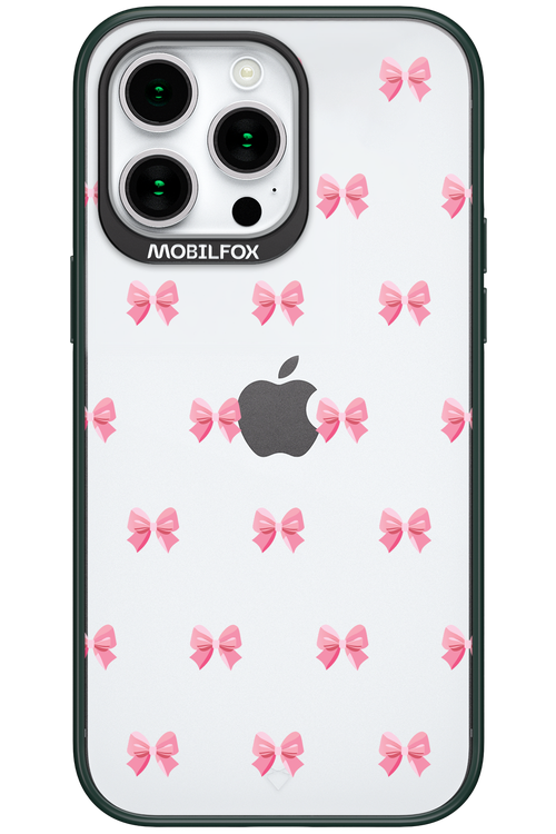 Pinky Bow - Apple iPhone 15 Pro Max