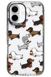Scary Dachshund (Transparent) - Apple iPhone 16