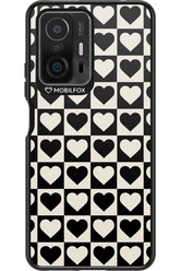 Checkered Heart - Xiaomi Mi 11T Pro