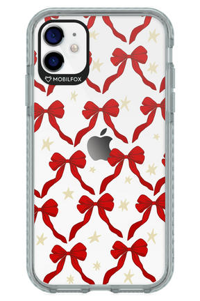 Bow & Stars (Transparent) - Apple iPhone 11