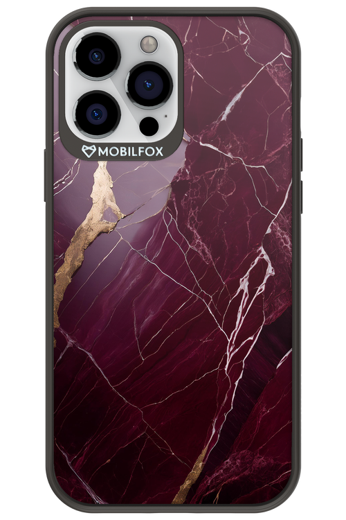 Burgundy Marble - Apple iPhone 13 Pro Max