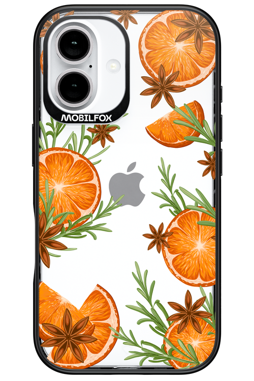 Orange With Star Anise - Apple iPhone 16