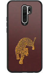 Burgundy Leopard - Xiaomi Redmi 9