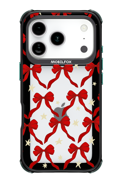 Bow & Stars (Transparent) - Apple iPhone 17 Pro