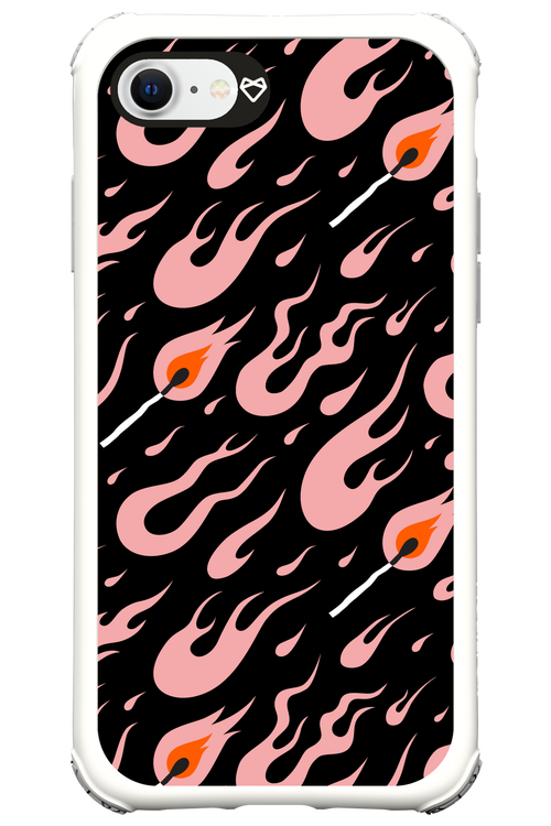 Hot Flames - Apple iPhone 8