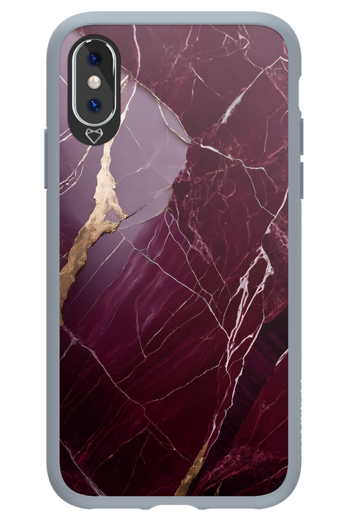 Burgundy Marble 2.0 - Apple iPhone XS