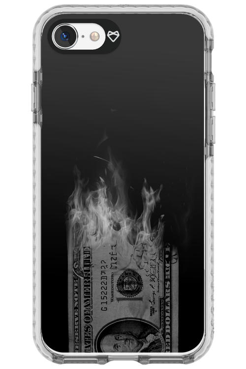 Money Burn B&W 2.0 - Apple iPhone SE 2020