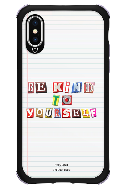 Be Kind To Yourself Notebook - Apple iPhone X