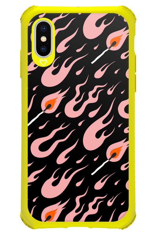 Hot Flames - Apple iPhone X