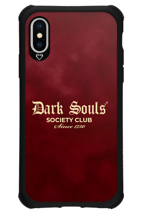 Dark Souls (Burgundy) - Apple iPhone X