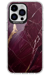 Burgundy Marble - Apple iPhone 14 Pro Max
