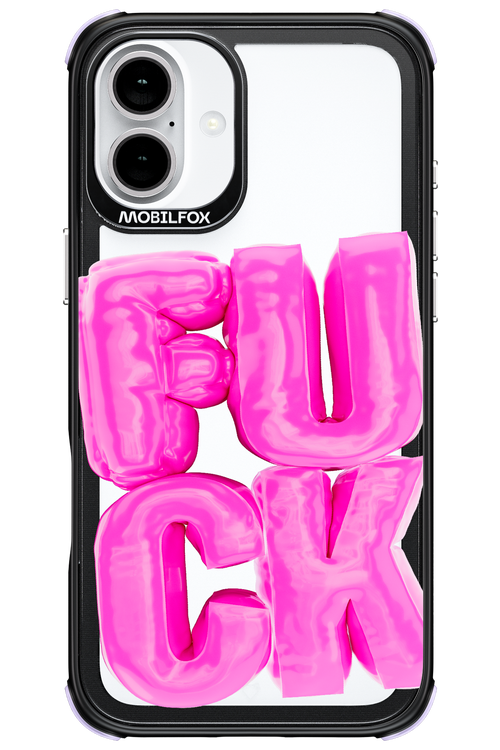 F*ck Transparent - Apple iPhone 16 Plus