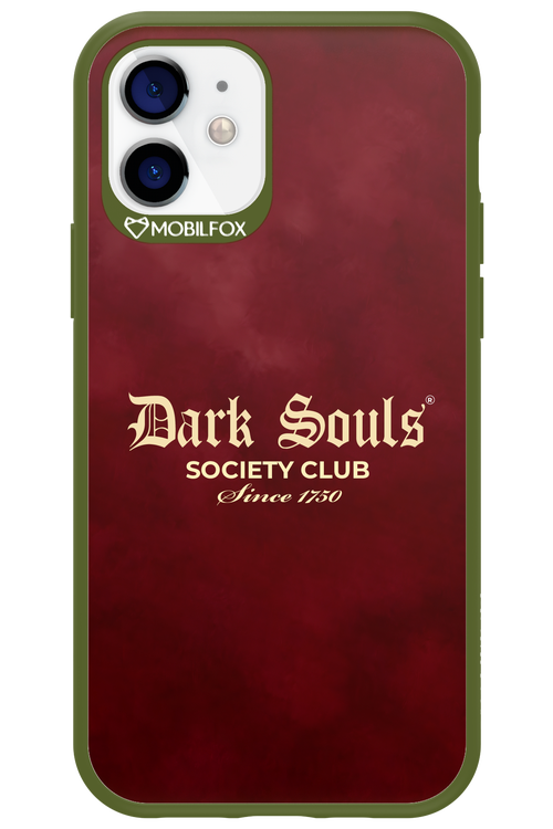 Dark Souls (Burgundy) - Apple iPhone 12