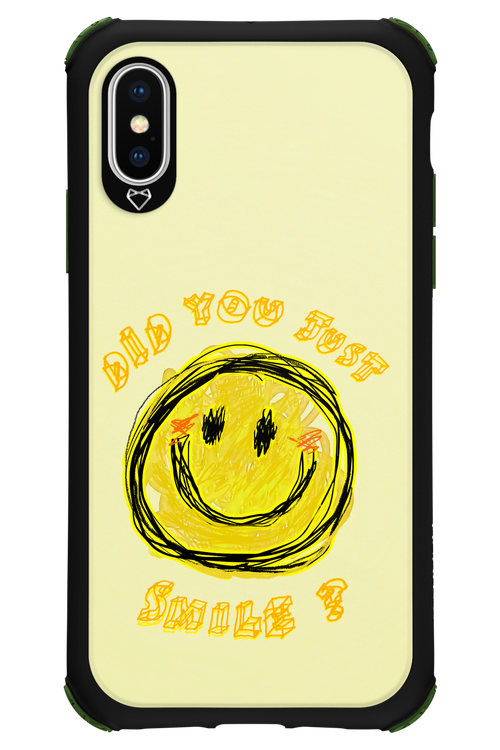 Crayon Smiley - Apple iPhone X