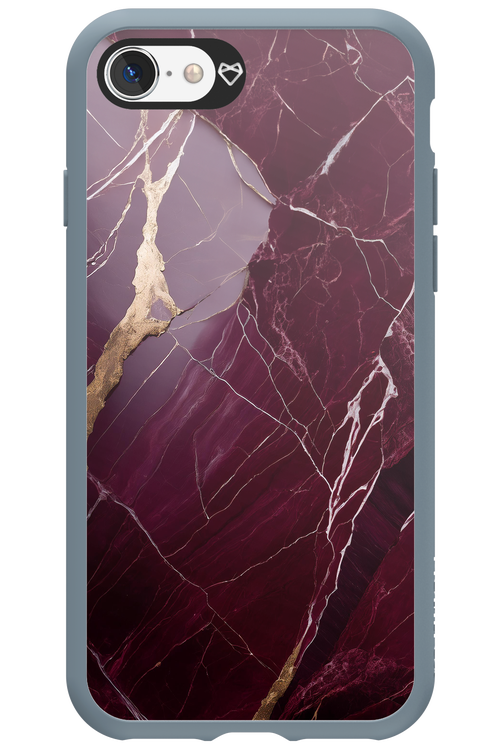 Burgundy Marble 2.0 - Apple iPhone SE 2020