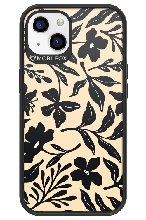 Black Flowers 2.0 - Apple iPhone 13