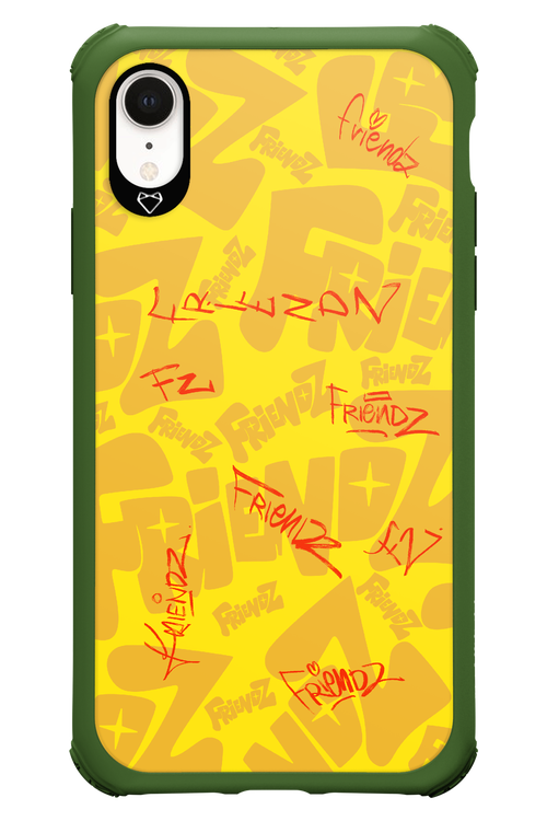 FRIENDZ Yellow - Apple iPhone XR