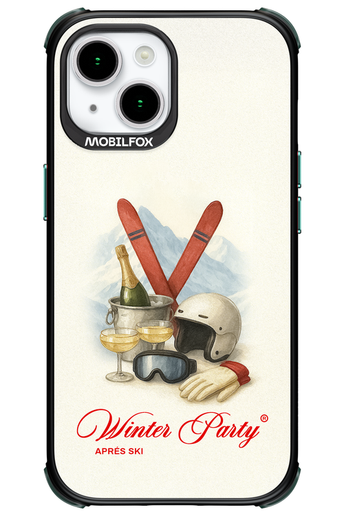 Winter Ski Party - Apple iPhone 15