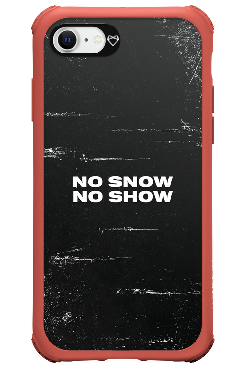 No snow, no show - Apple iPhone 8