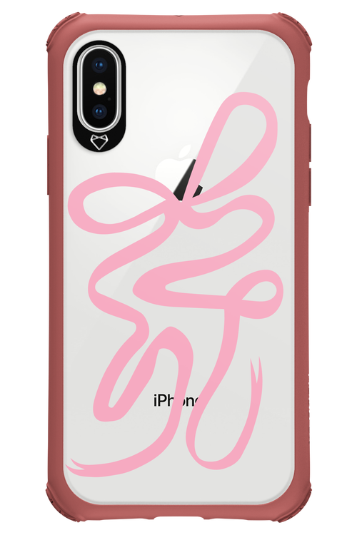 Pink Bow - Apple iPhone XS
