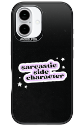 Sarcastic Black - Apple iPhone 16