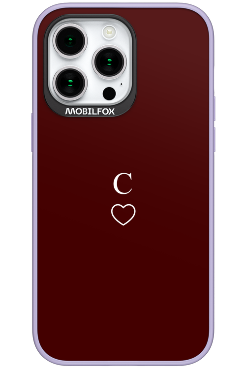C Burgundia 2.0 - Apple iPhone 15 Pro Max