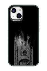 Money Burn B&W - Apple iPhone 13