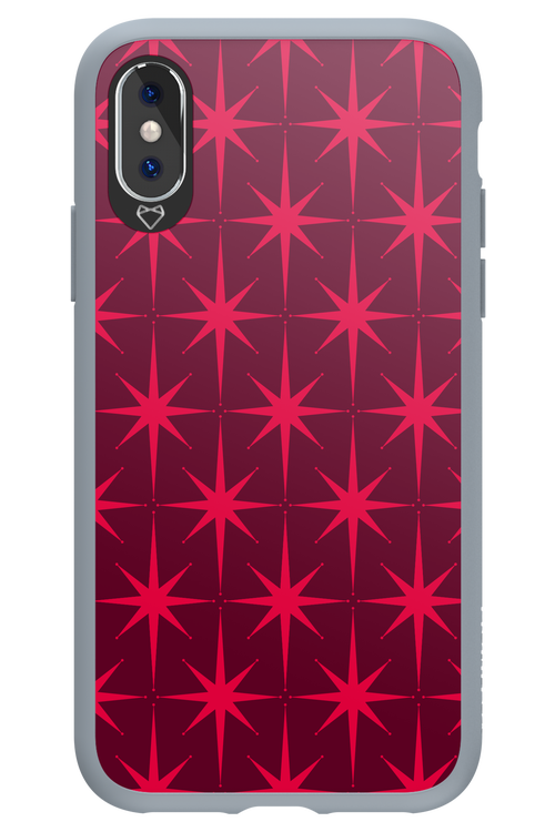 Burgundy Starss - Apple iPhone XS