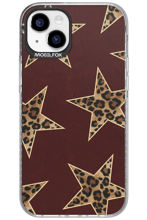 Wild Stars Burgundy - Apple iPhone 15 Plus